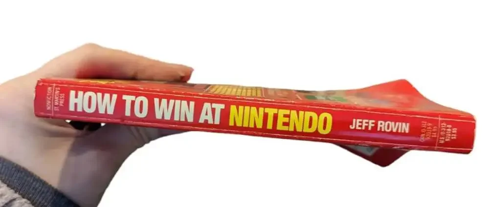 Vintage How To Win At Nintendo Book by Jeff Rovin Copyright 1988